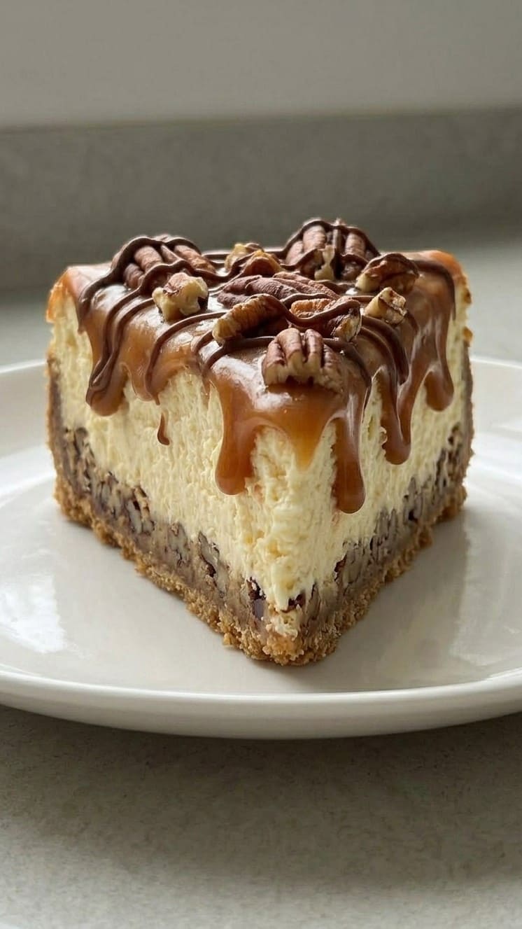Irresistible Caramel Pecan Cheesecake Better Than Bakery
