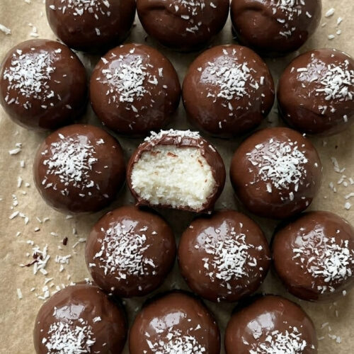 Homemade Chocolate Coconut Balls – Quick & Easy Dessert