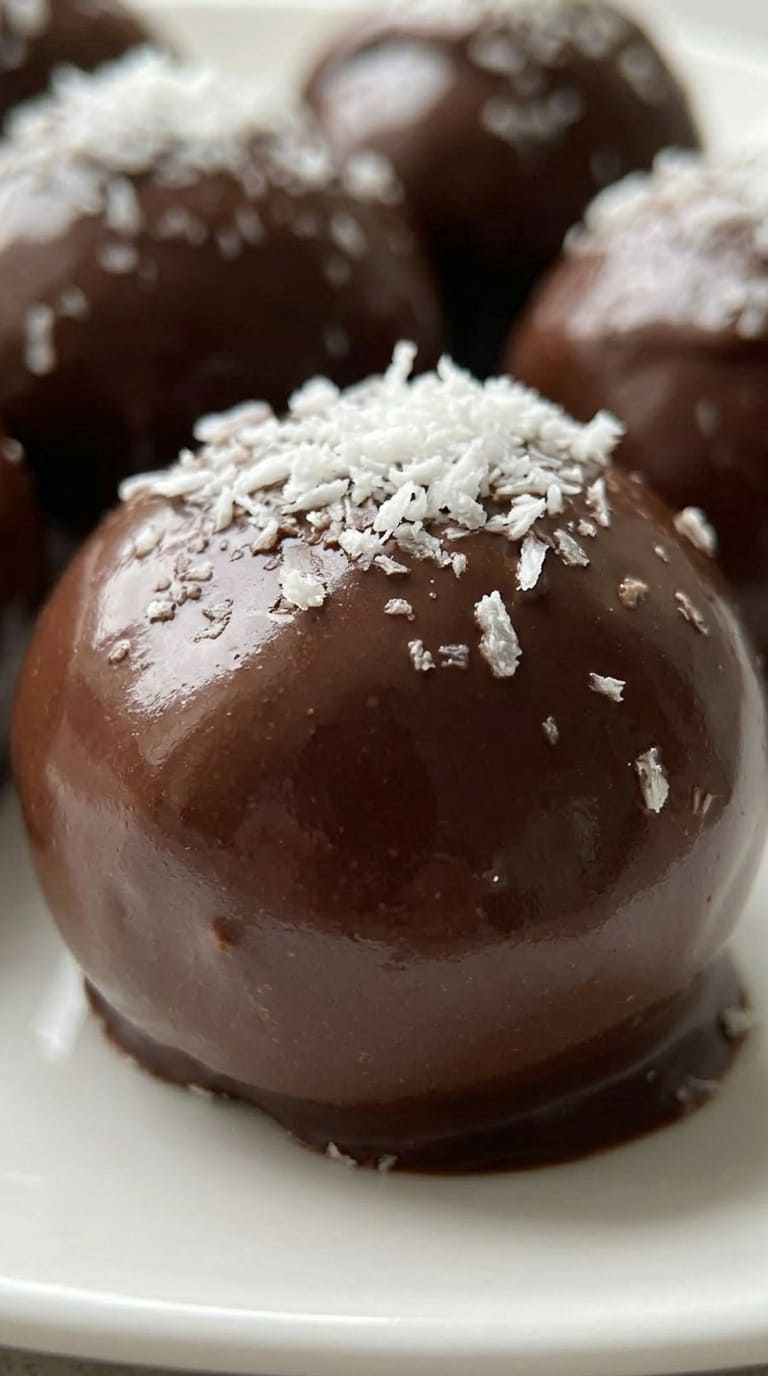 Homemade Chocolate Coconut Balls – Quick & Easy Dessert