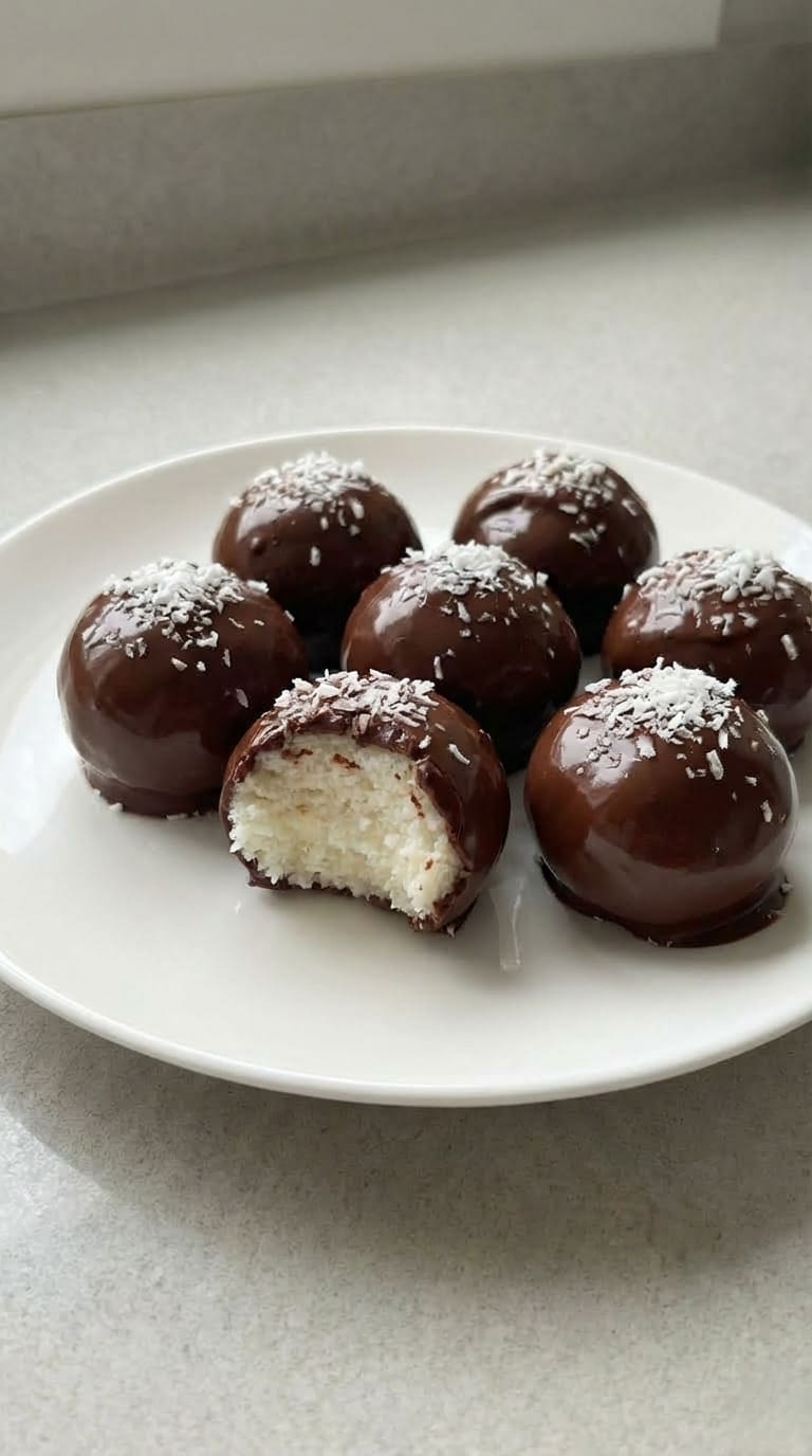 Homemade Chocolate Coconut Balls – Quick & Easy Dessert