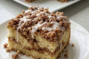 Moist Cinnamon Coffee Cake Perfect for Holidays, Gatherings and Afternoon Coffee