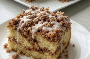 Moist Cinnamon Coffee Cake Perfect for Holidays, Gatherings and Afternoon Coffee