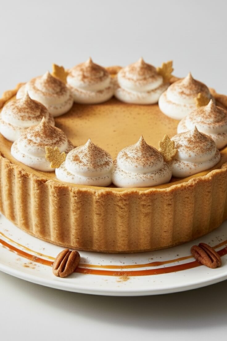 Double-Layer Pumpkin Cheesecake