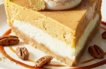 Double-Layer Pumpkin Cheesecake