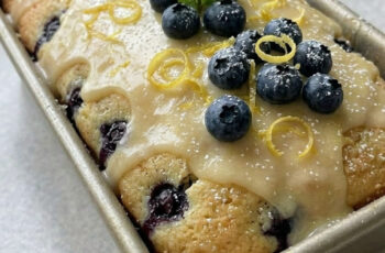 Moist Lemon Blueberry Bread Recipe Perfect for Breakfast or Dessert