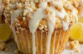 Lemon Cream Cheese Muffins, Zesty & Creamy Centers, Bright Breakfast Treat