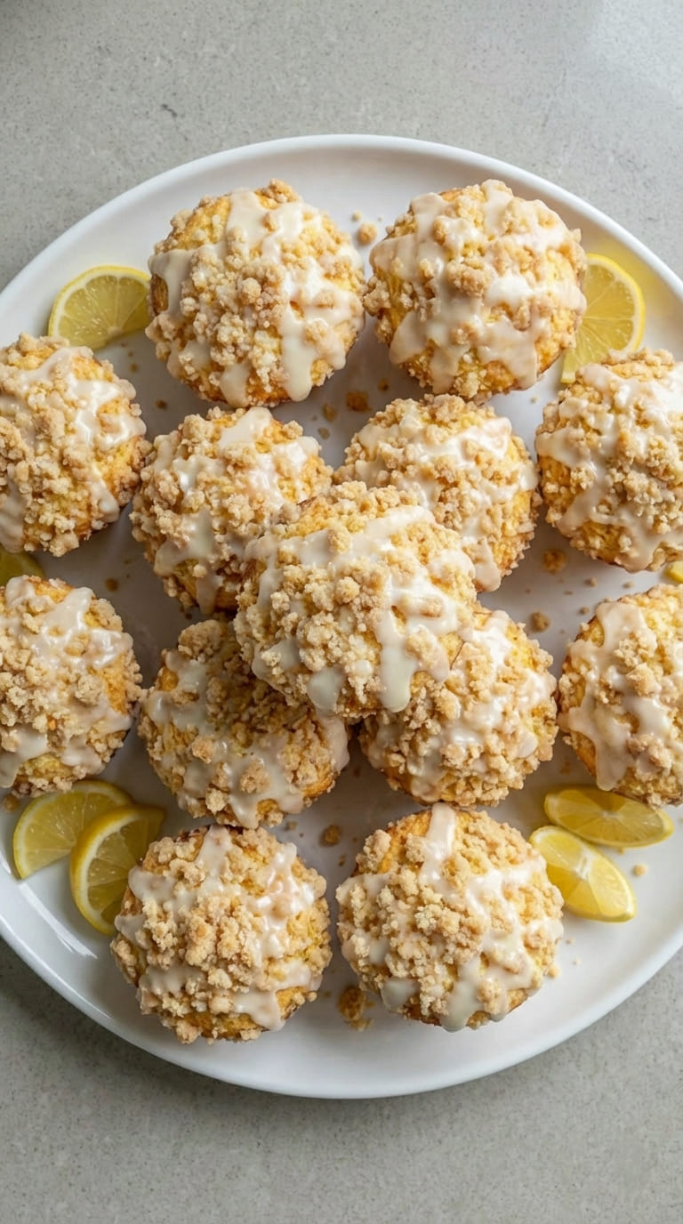 Lemon Cream Cheese Muffins, Zesty & Creamy Centers, Bright Breakfast Treat