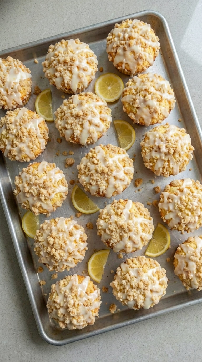 Lemon Cream Cheese Muffins, Zesty & Creamy Centers, Bright Breakfast Treat