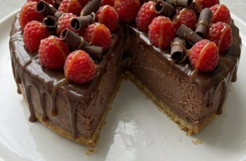 Homemade No Bake Chocolate Cheesecake – Quick & Easy Dessert