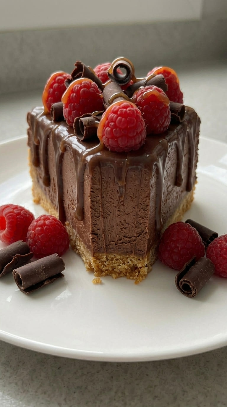 Homemade No Bake Chocolate Cheesecake – Quick & Easy Dessert