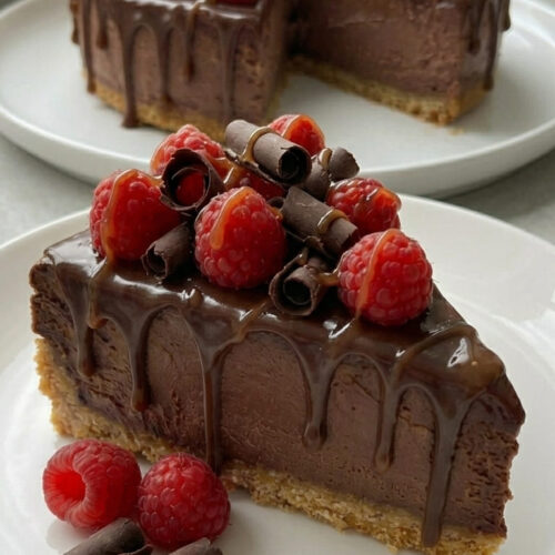 Homemade No Bake Chocolate Cheesecake – Quick & Easy Dessert