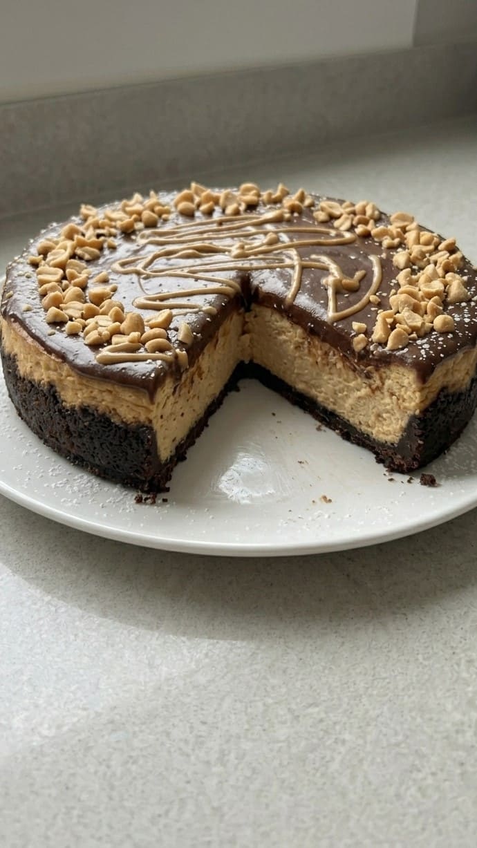 Easy Peanut Butter Cheesecake Recipe for Peanut Butter Lovers