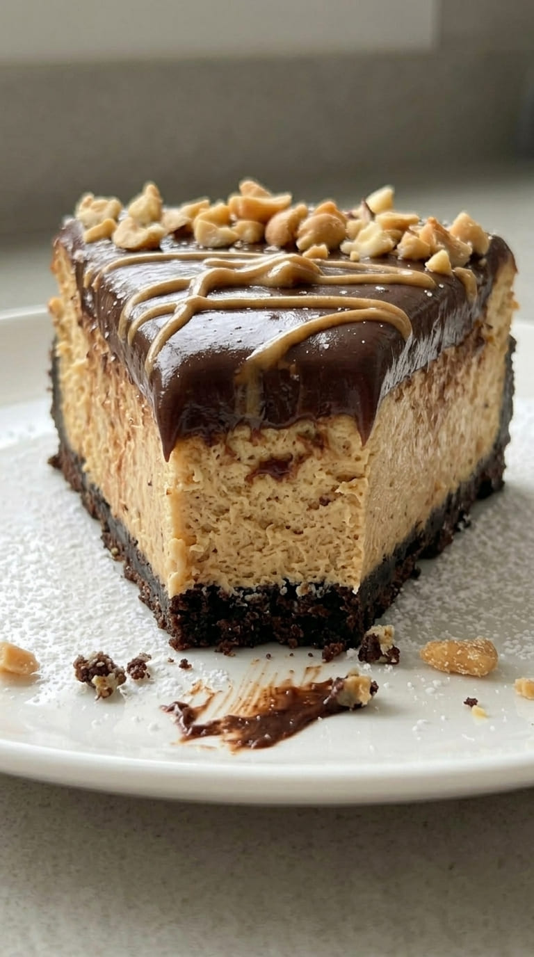 Easy Peanut Butter Cheesecake Recipe for Peanut Butter Lovers