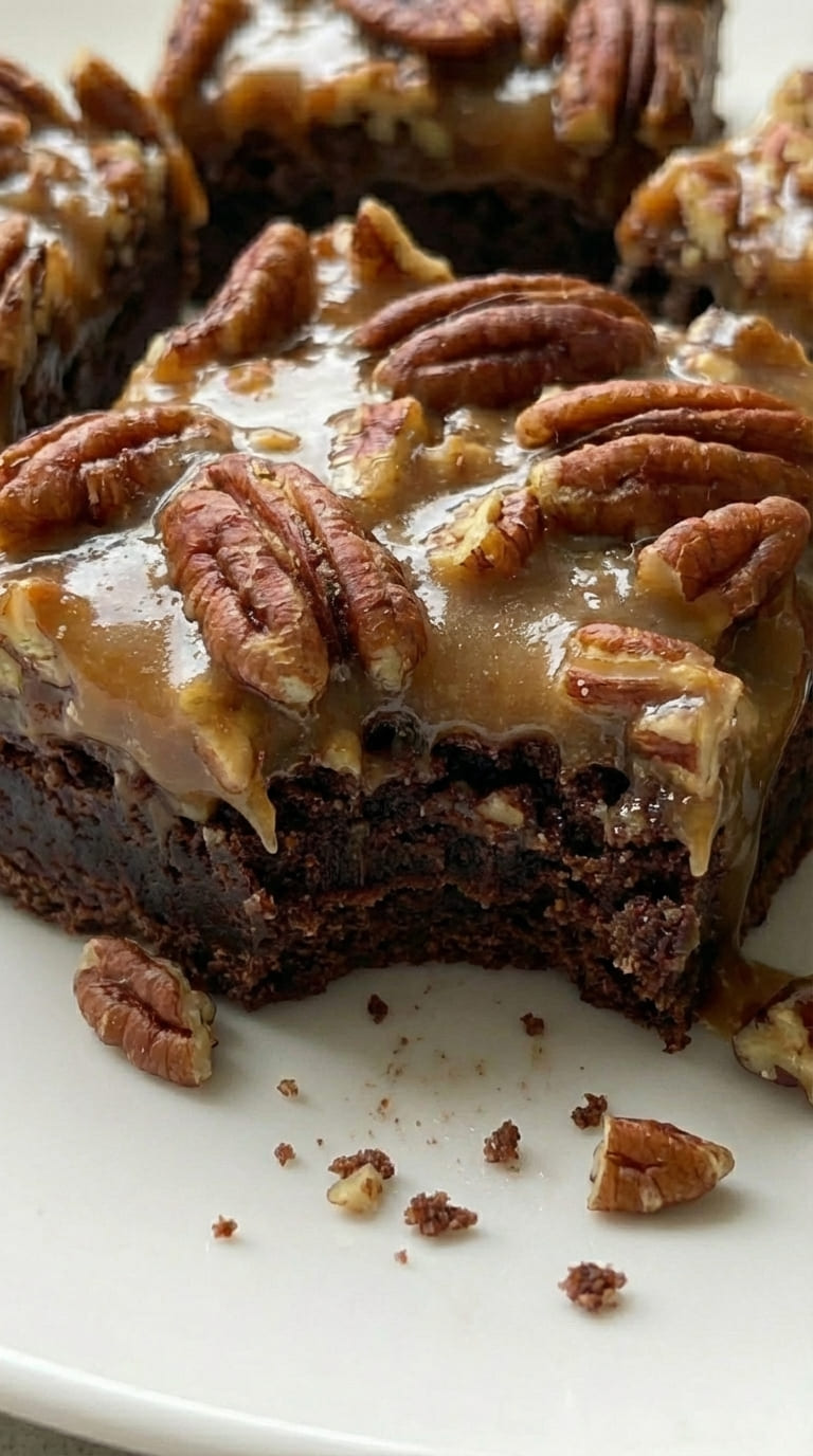 Best Pecan Pie Brownies – Two Desserts in One