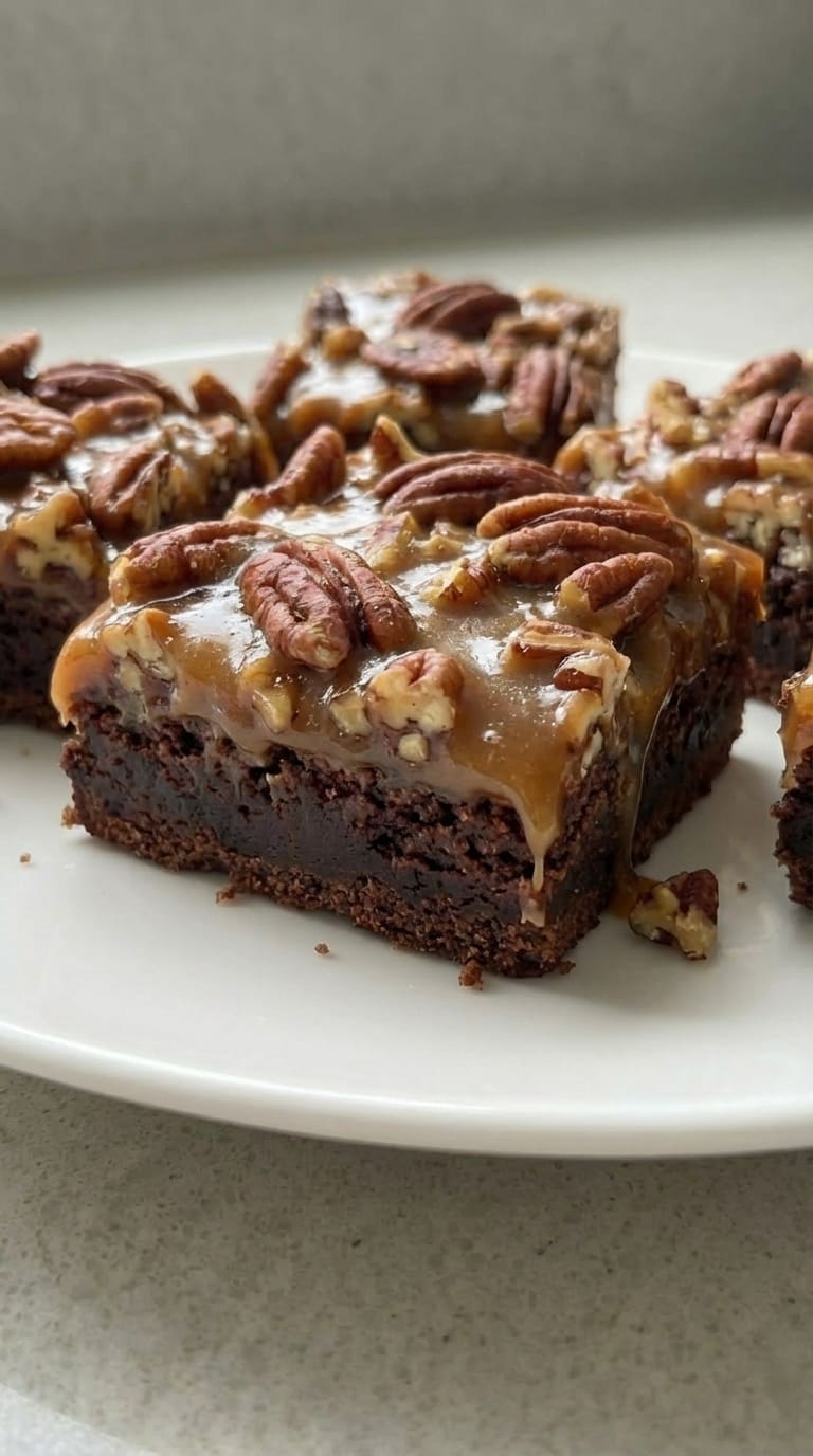 Best Pecan Pie Brownies – Two Desserts in One