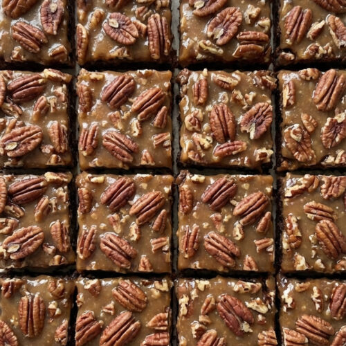 Best Pecan Pie Brownies – Two Desserts in One