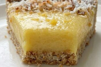 Best Coconut Lemon Tart – Sweet, Zesty & Delicious