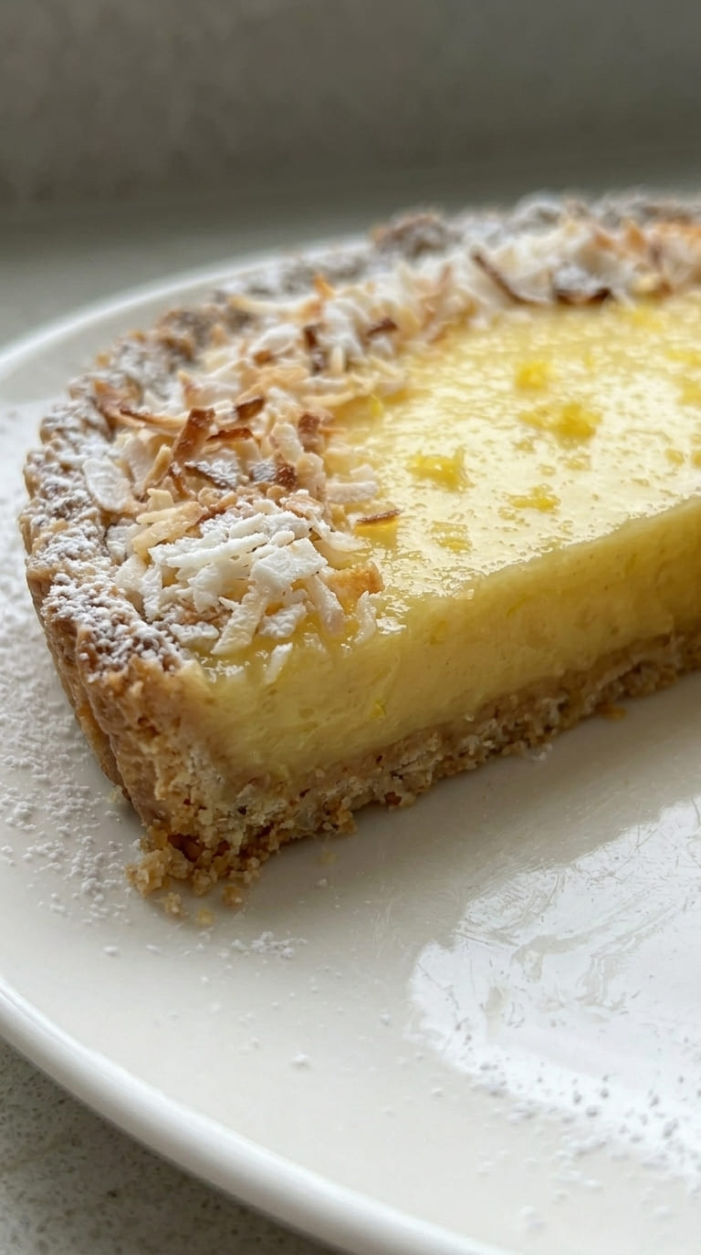 Best Coconut Lemon Tart – Sweet, Zesty & Delicious