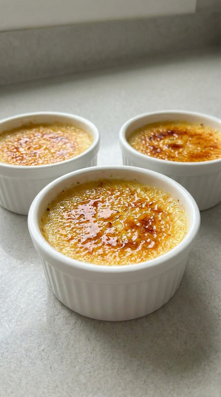 Easy 3-Ingredient Crème Brûlée Recipe (So Simple!)