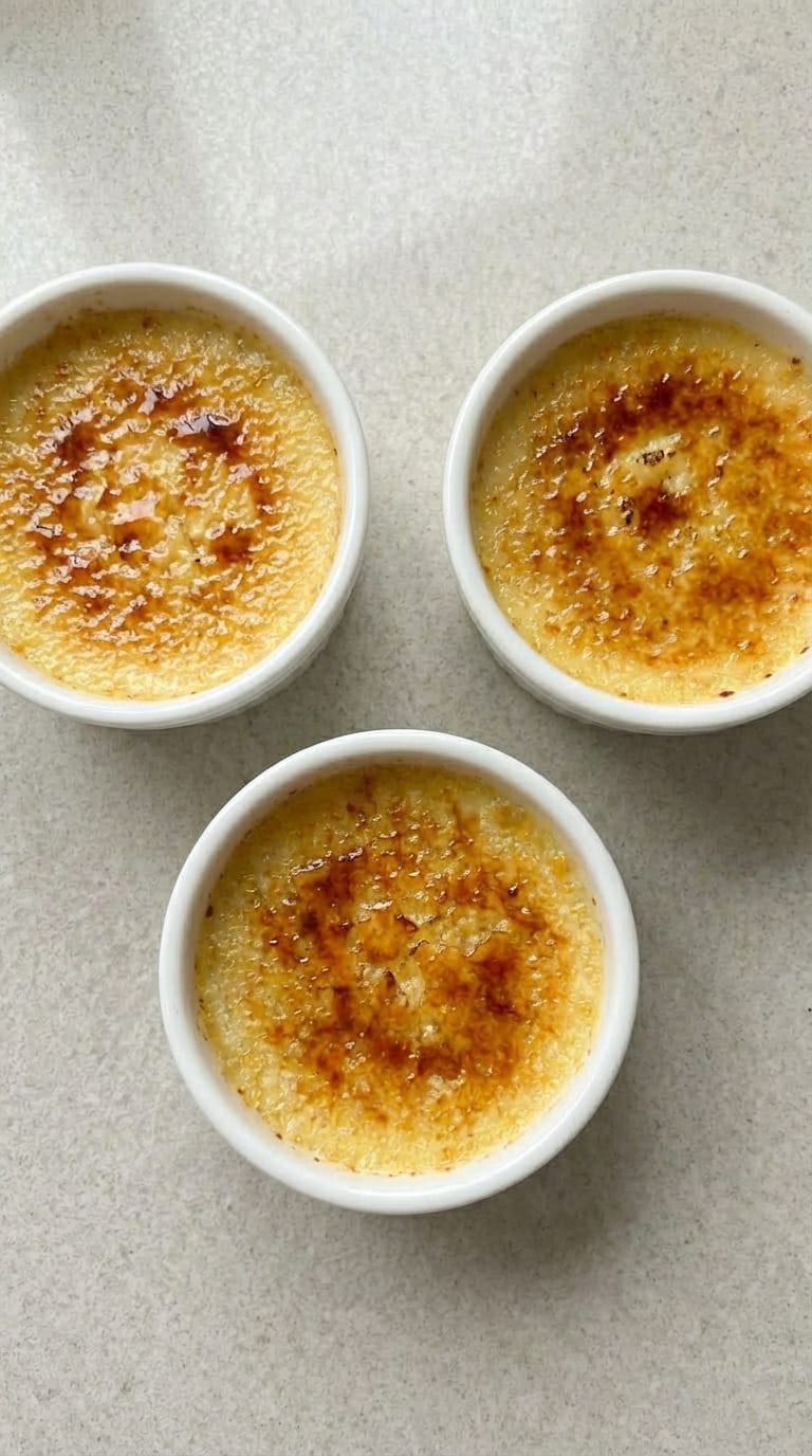 Easy 3-Ingredient Crème Brûlée Recipe (So Simple!)