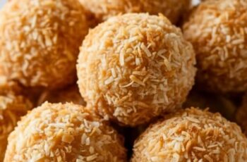 3-Ingredient Toasted Coconut Balls