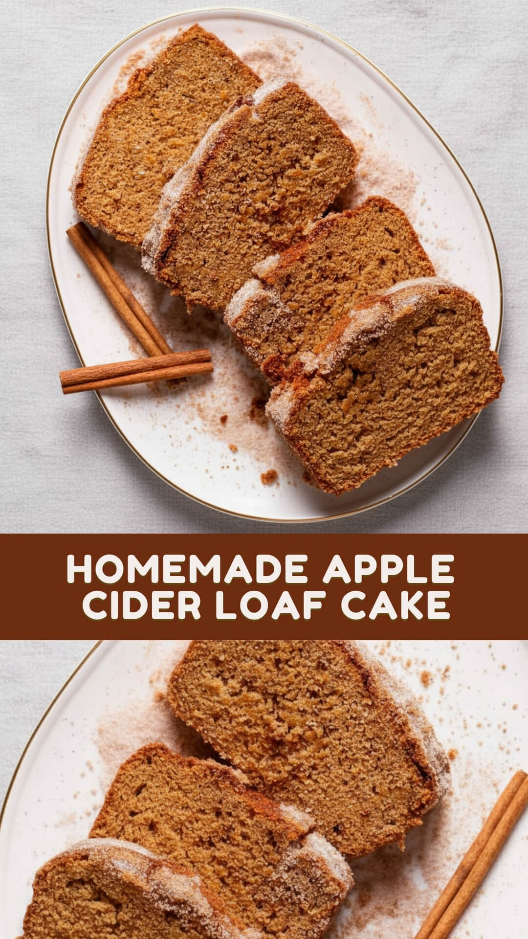 Apple Cider Loaf Cake