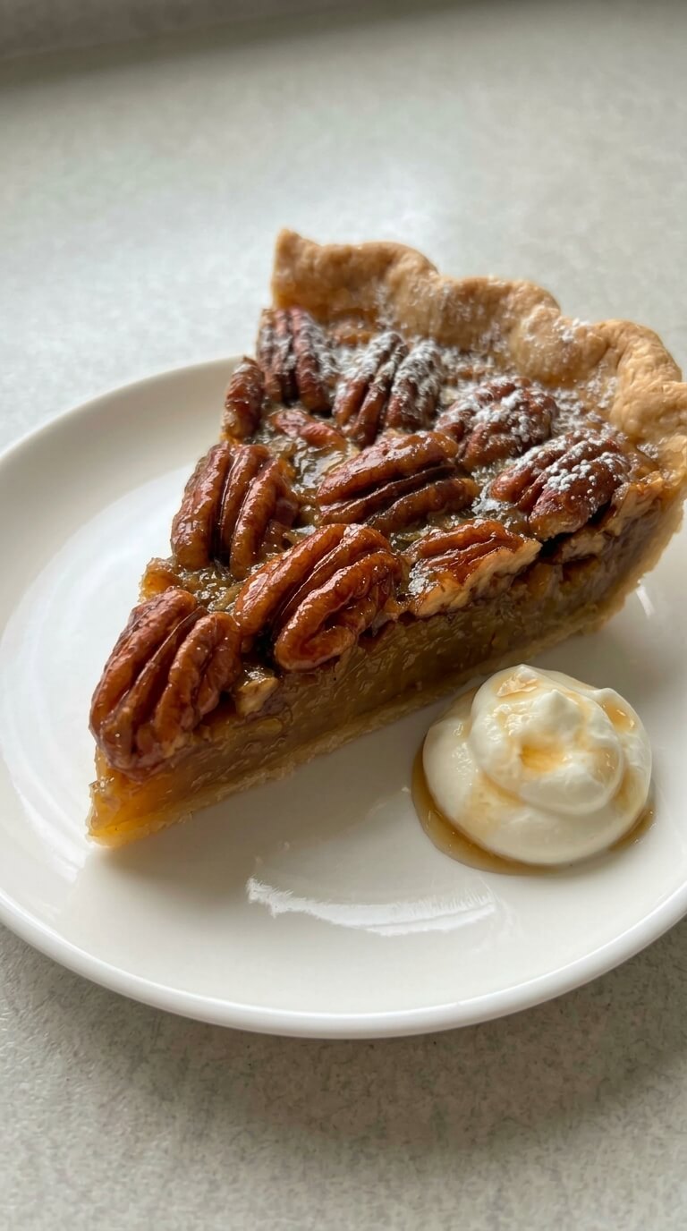 Classic Maple Pecan Pie, Rich, Gooey and Perfect for Fall