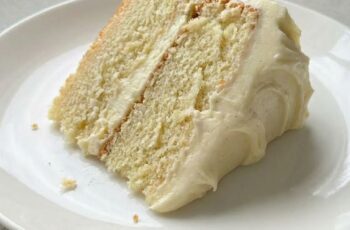 Classic Vanilla Cake with Creamy Brown Butter Frosting