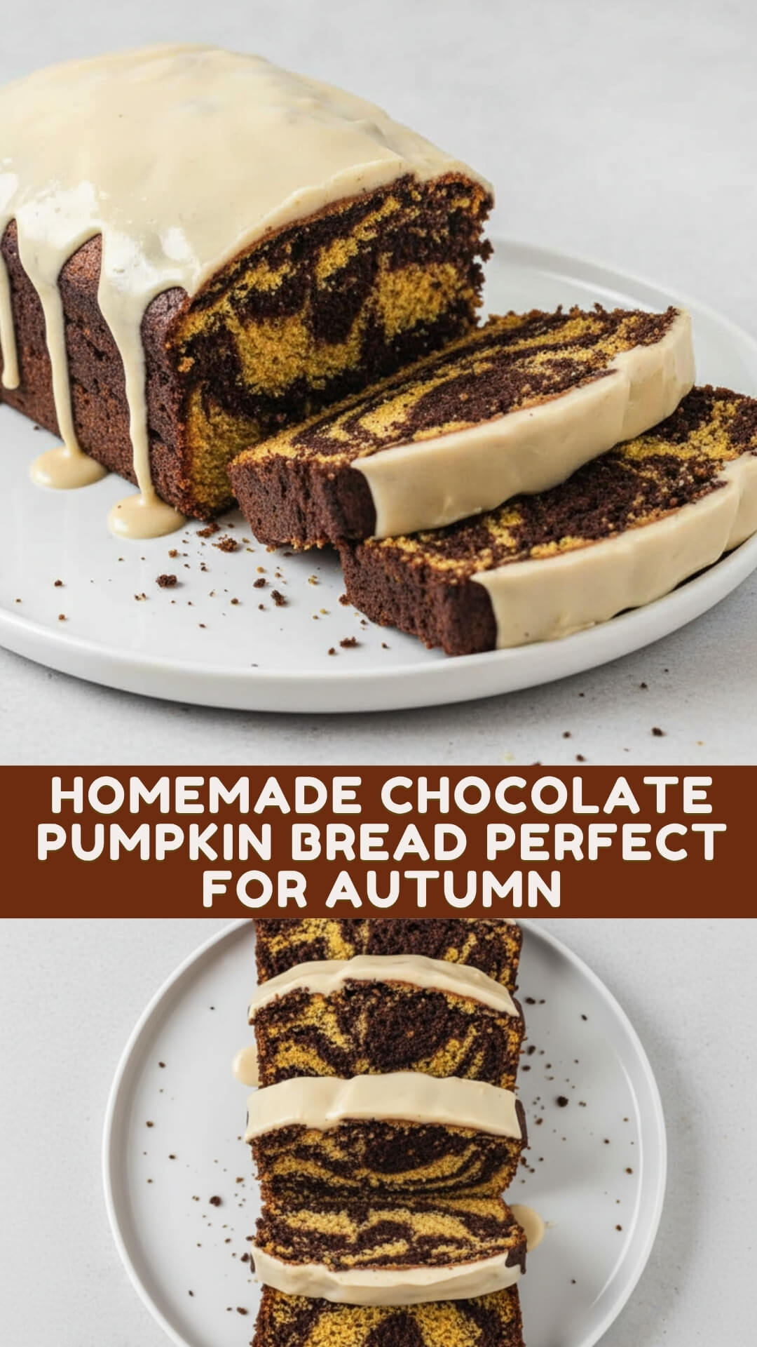 The Best Chocolate Pumpkin Loaf Ever