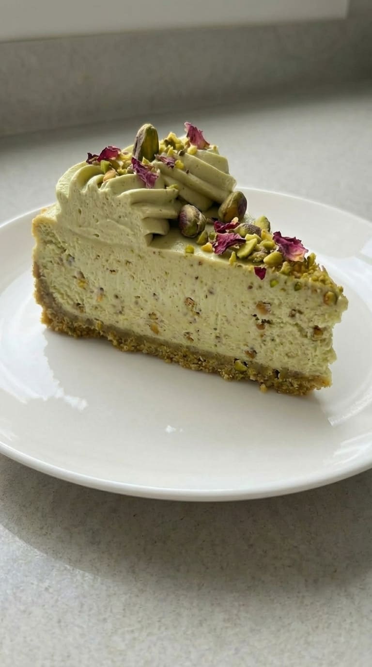 Easy Pistachio Cheesecake Better Than Bakery