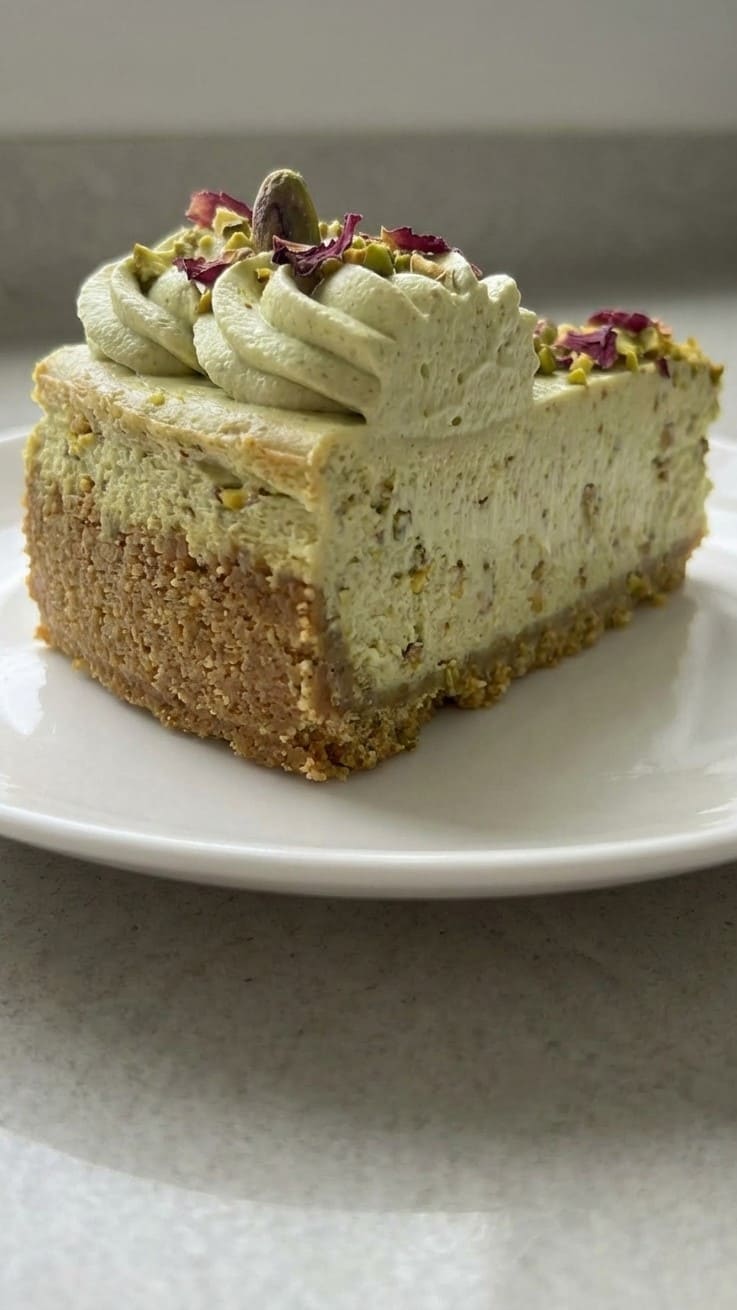 Easy Pistachio Cheesecake Better Than Bakery