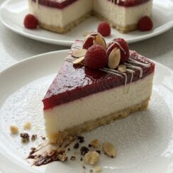 Raspberry Cheesecake Recipe, Creamy and Easy Homemade Dessert