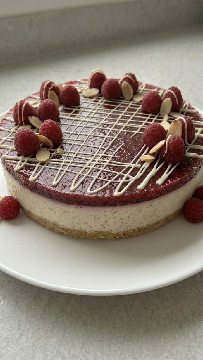 Raspberry Cheesecake Recipe, Creamy and Easy Homemade Dessert