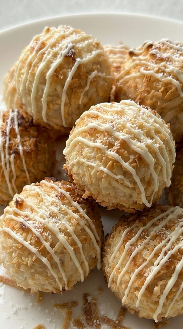 Best Toasted Coconut Balls – Crispy Outside & Soft Inside