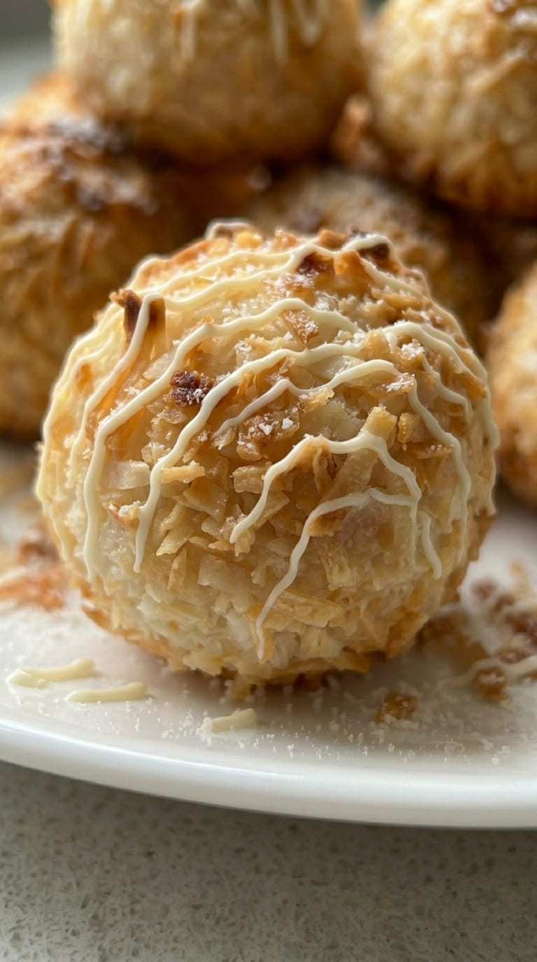 Best Toasted Coconut Balls – Crispy Outside & Soft Inside