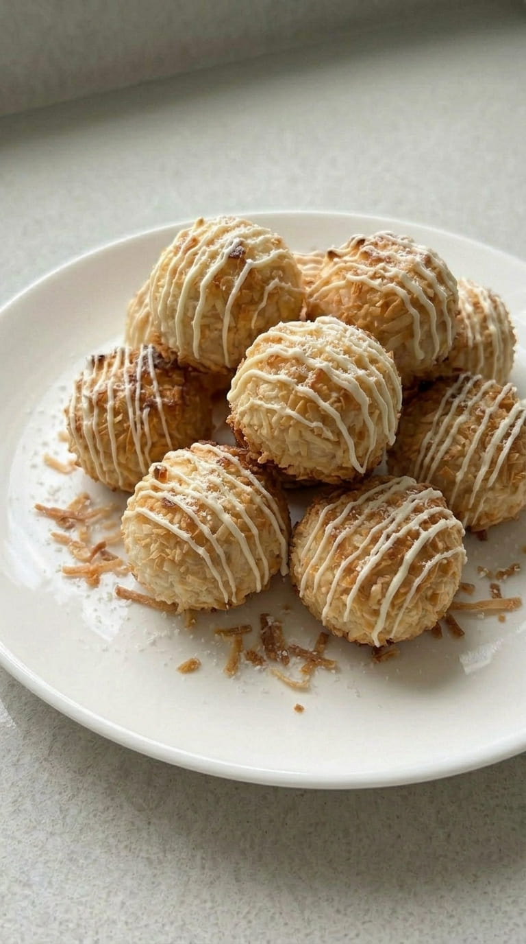 Best Toasted Coconut Balls – Crispy Outside & Soft Inside