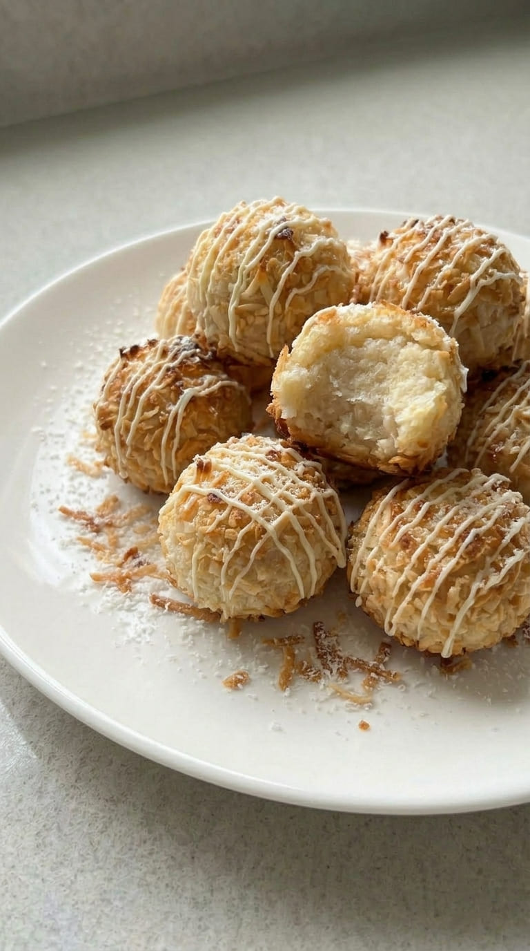 Best Toasted Coconut Balls – Crispy Outside & Soft Inside