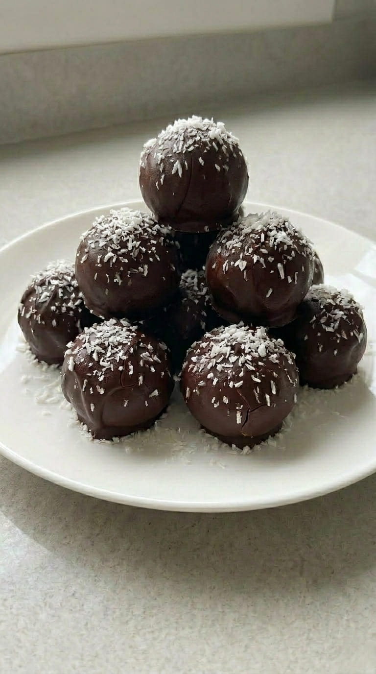 The Easiest 3 Ingredient Bounty Balls You’ll Ever Make