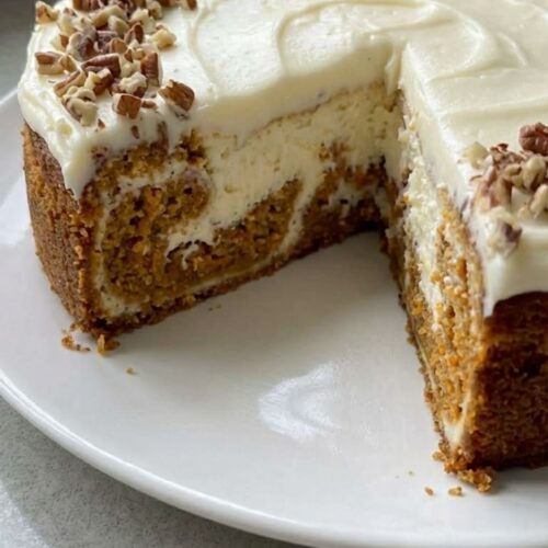 Carrot Cake Cheesecake Recipe – Two Desserts in One Perfect Bite