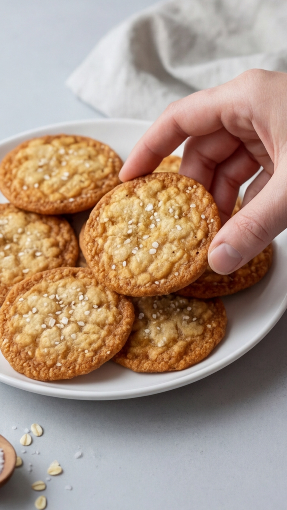Oatmeal Lace Cookies – Thin, Crispy & Buttery Delicious