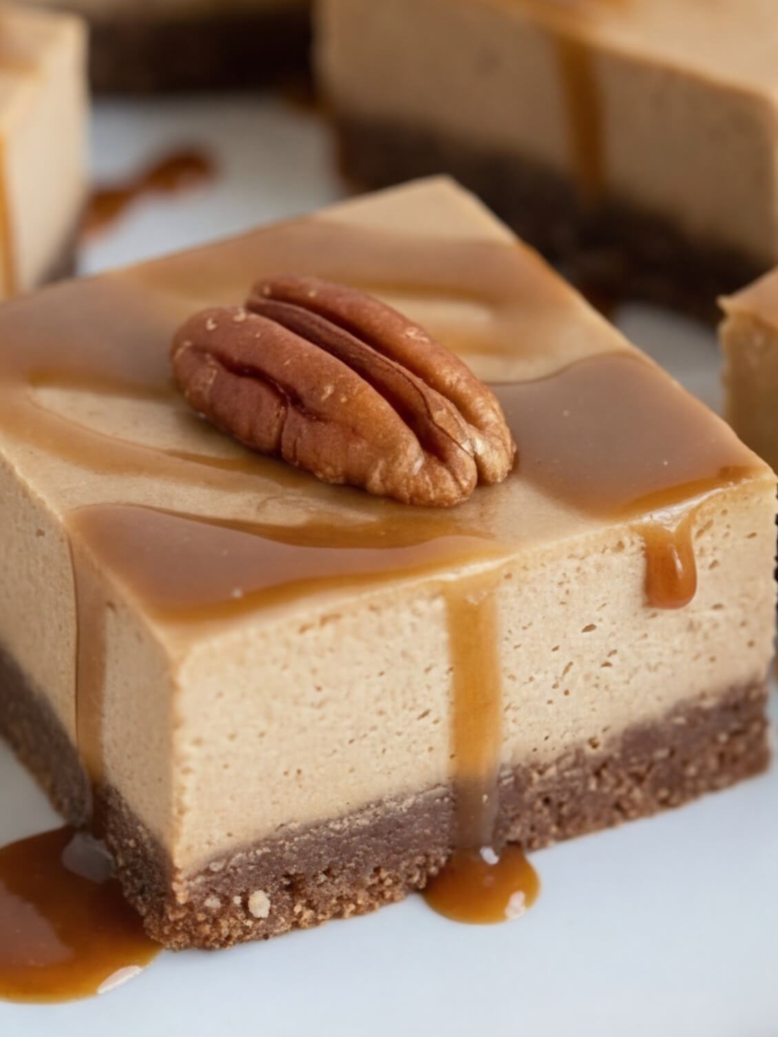Vegan Chai Cheesecake Bars – No-Bake, Healthy & Amazing