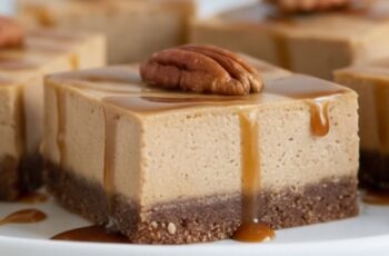 Vegan Chai Cheesecake Bars – No-Bake, Healthy & Amazing