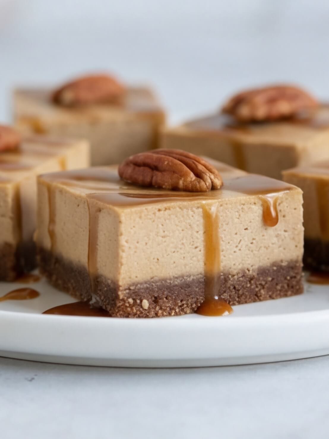 Vegan Chai Cheesecake Bars – No-Bake, Healthy & Amazing