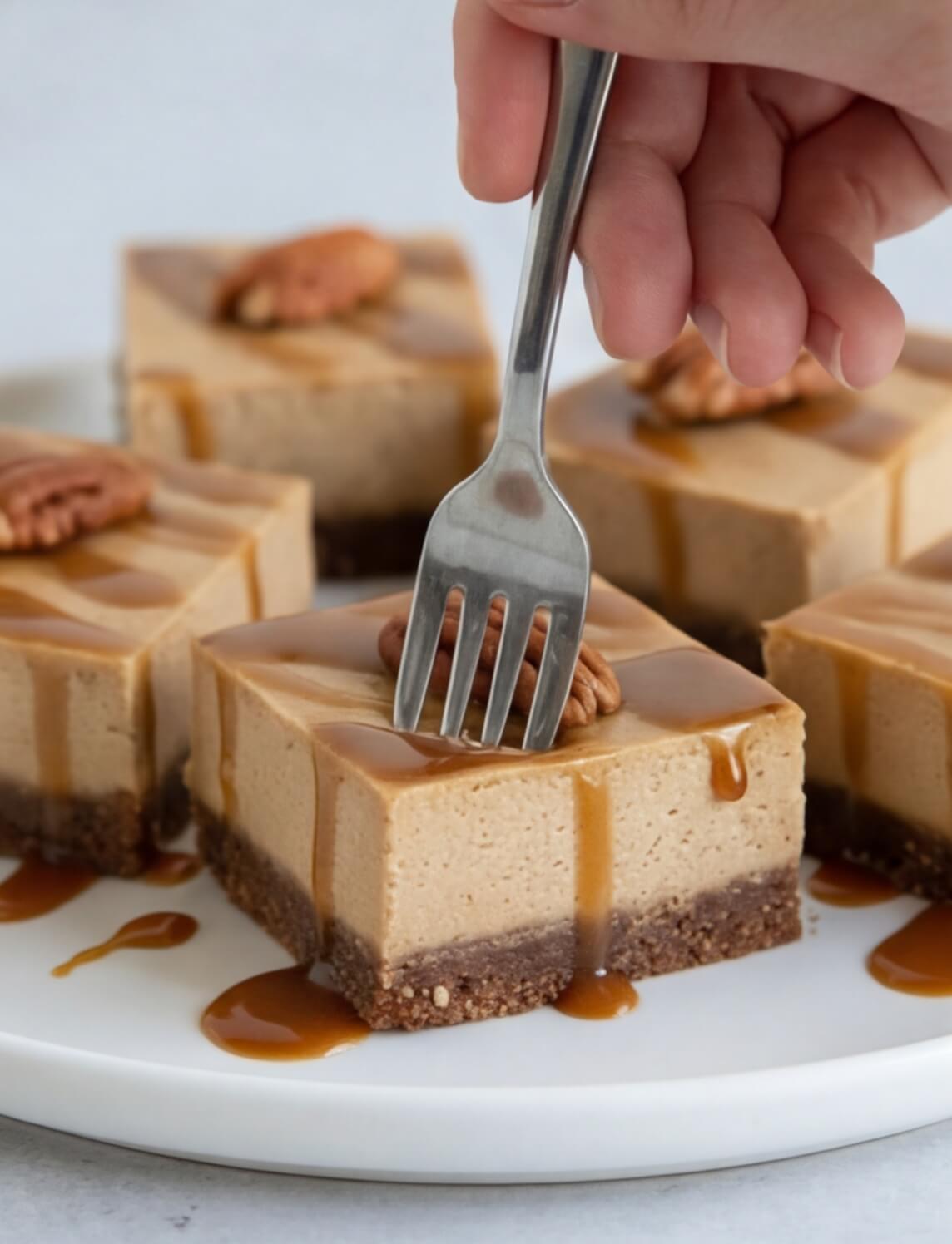 Vegan Chai Cheesecake Bars – No-Bake, Healthy & Amazing