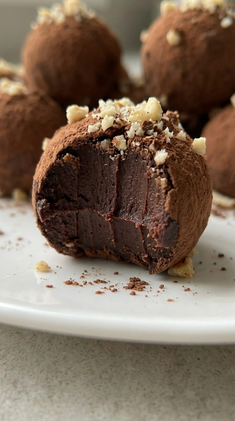 Easy Chocolate Truffles, Melt-in-Your-Mouth Treats