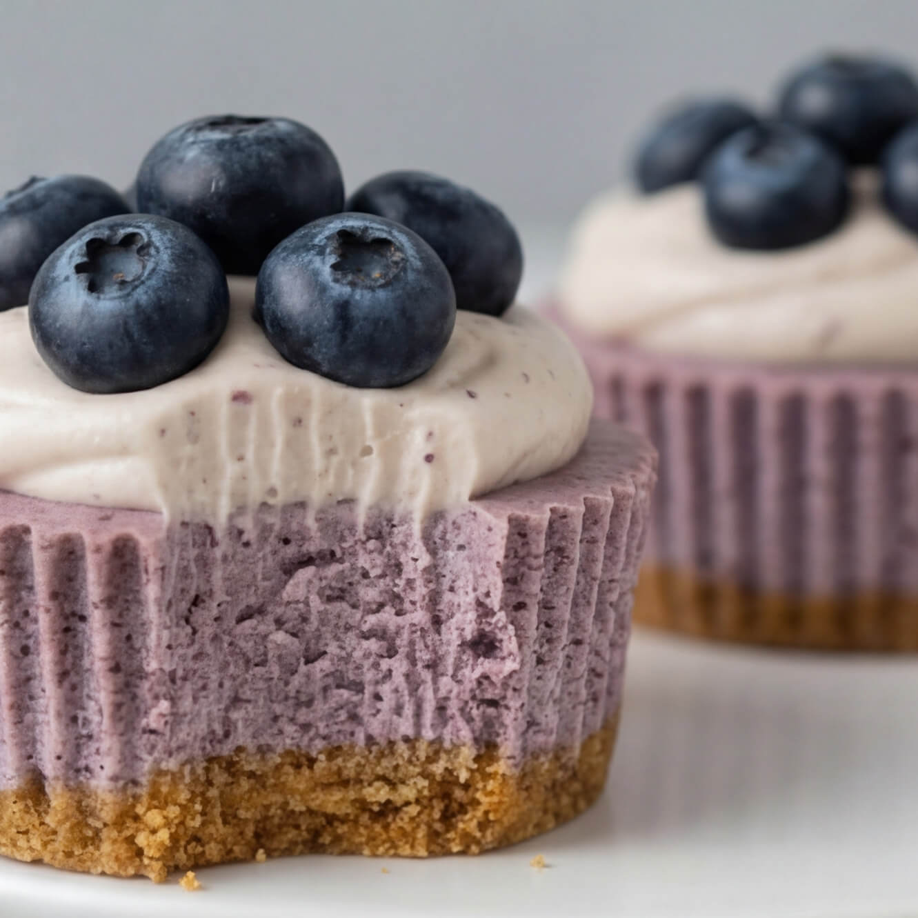 Easy Mini Blueberry Cheesecakes Recipe (Bite-Sized & Delicious!)