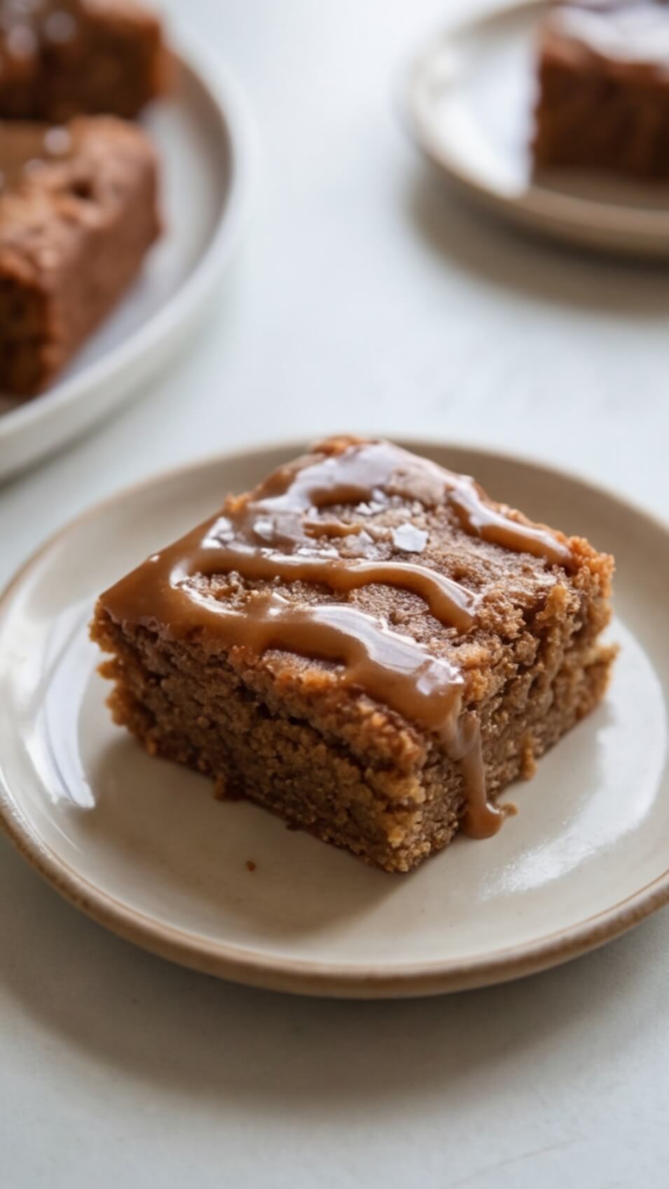 Salted Caramel Blondies – Gluten-Free, Dairy-Free & Delicious