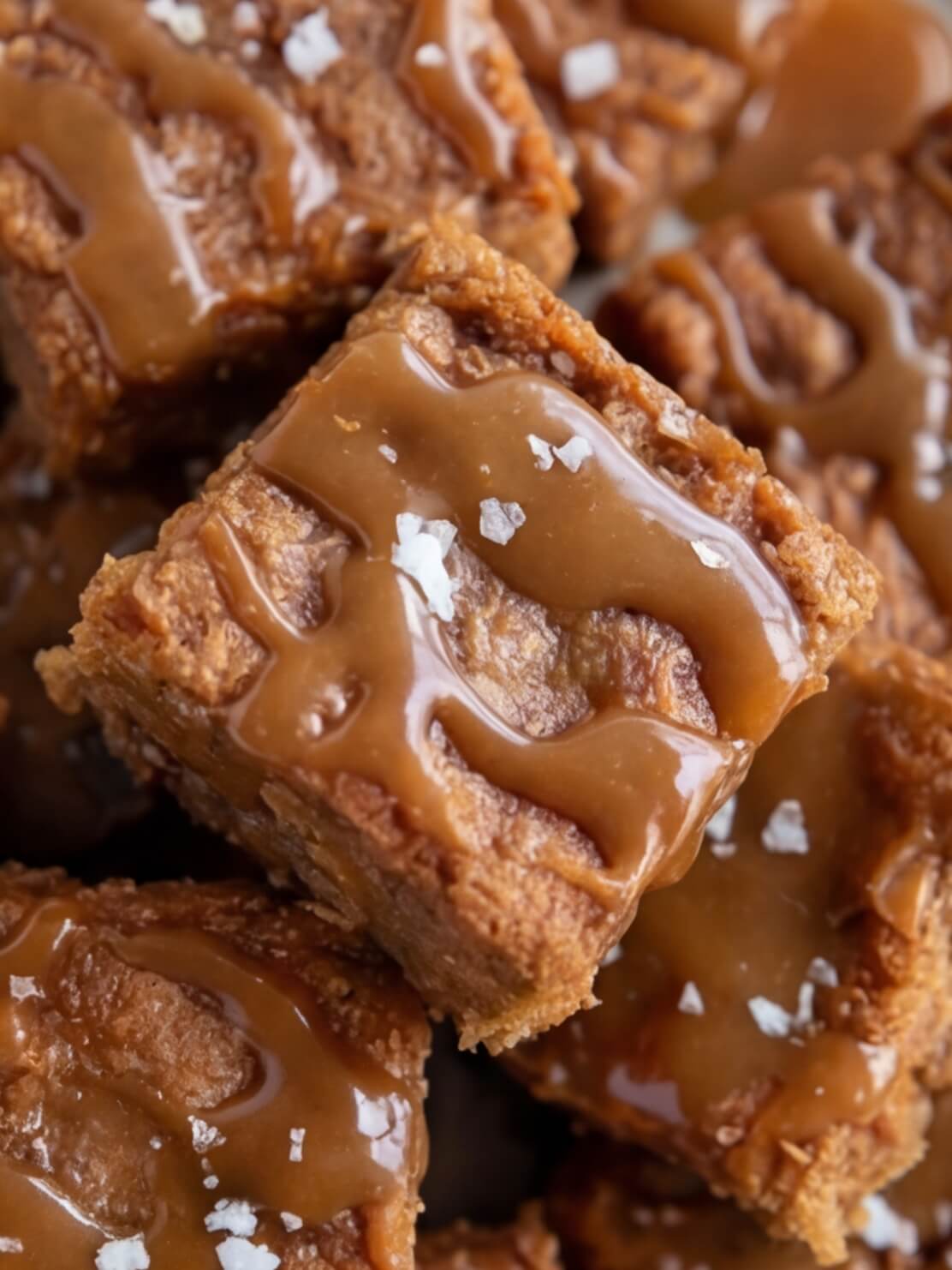 Salted Caramel Blondies – Gluten-Free, Dairy-Free & Delicious