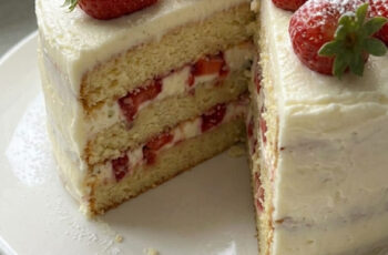 The Only Strawberry Shortcake Cake You’ll Ever Need