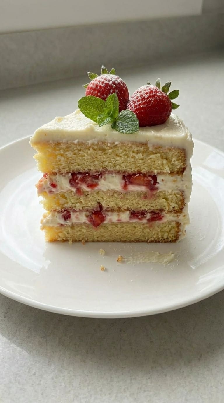 The Only Strawberry Shortcake Cake You’ll Ever Need